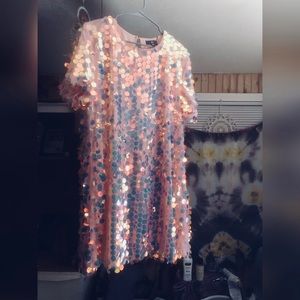ASOS Plus Size • Irredecent Sequin Festival Dress